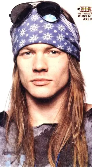 Axl Rose — ranked #10