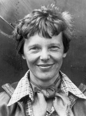 Amelia Earhart — ranked #4