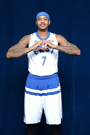 Carmelo Anthony — ranked #2