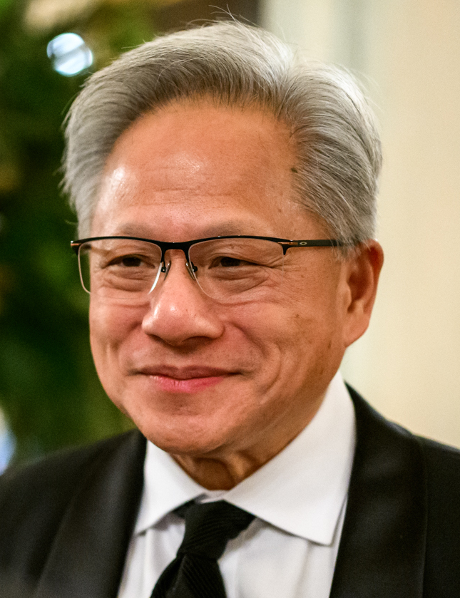 Jensen Huang — ranked #15