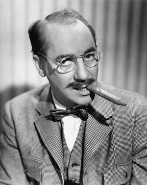 Groucho Marx — ranked #9