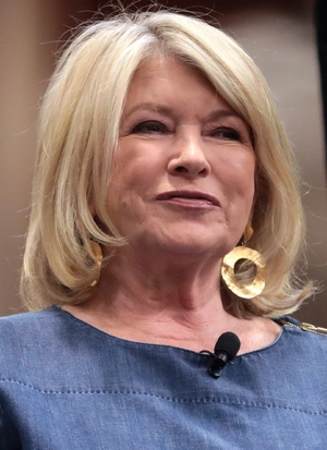 Martha Stewart — ranked #12