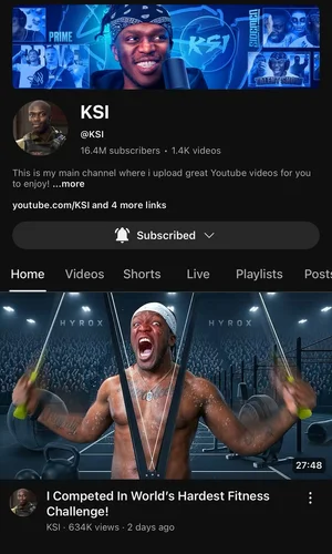 KSI — ranked #6