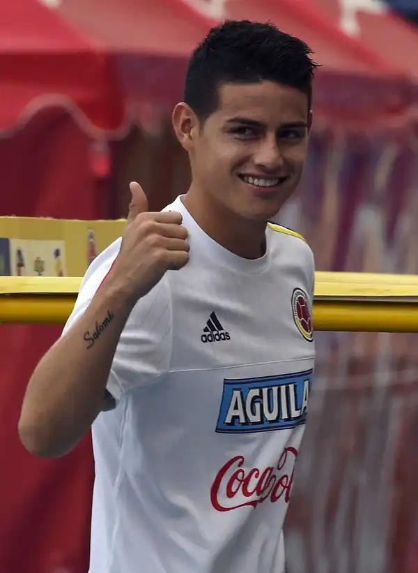James Rodríguez - ranking option ranked #8