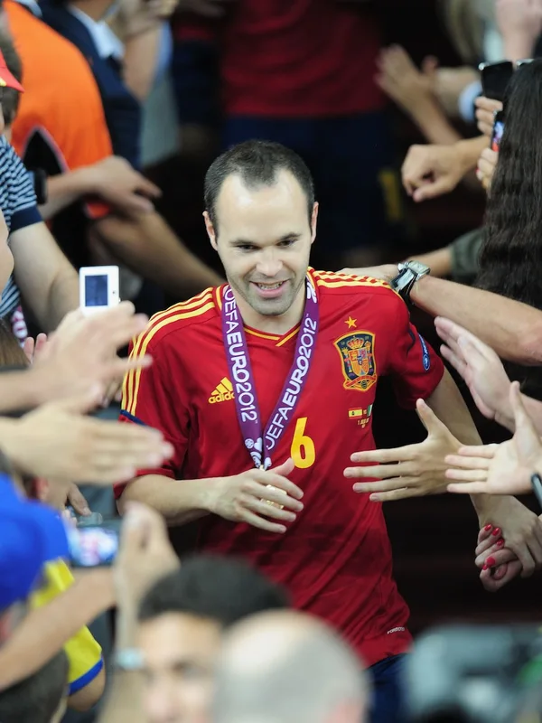 Andrés Iniesta - ranking option ranked #1